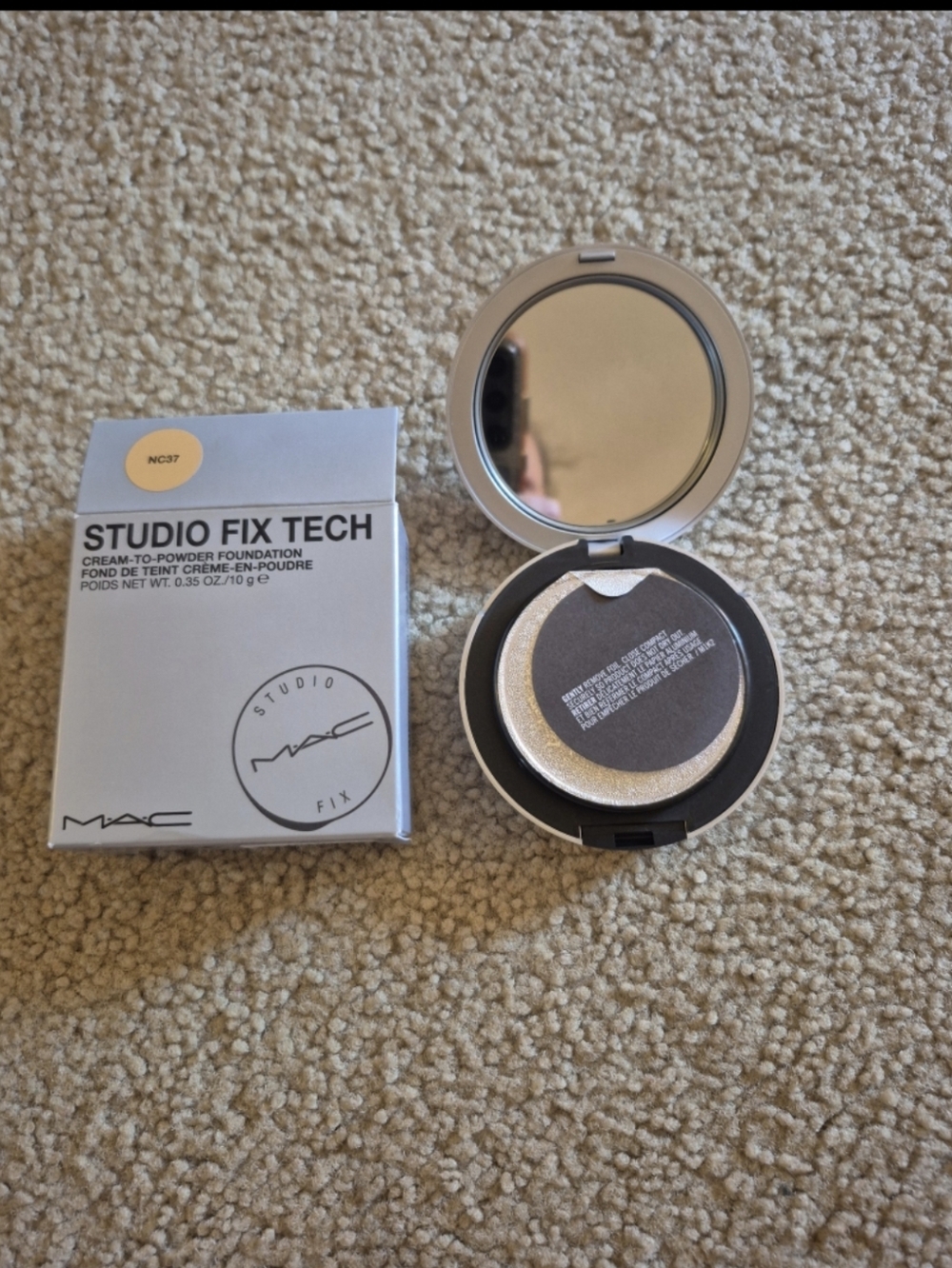 MAC Studio Fix Tech Cream-to-Powder Foundation - NC37